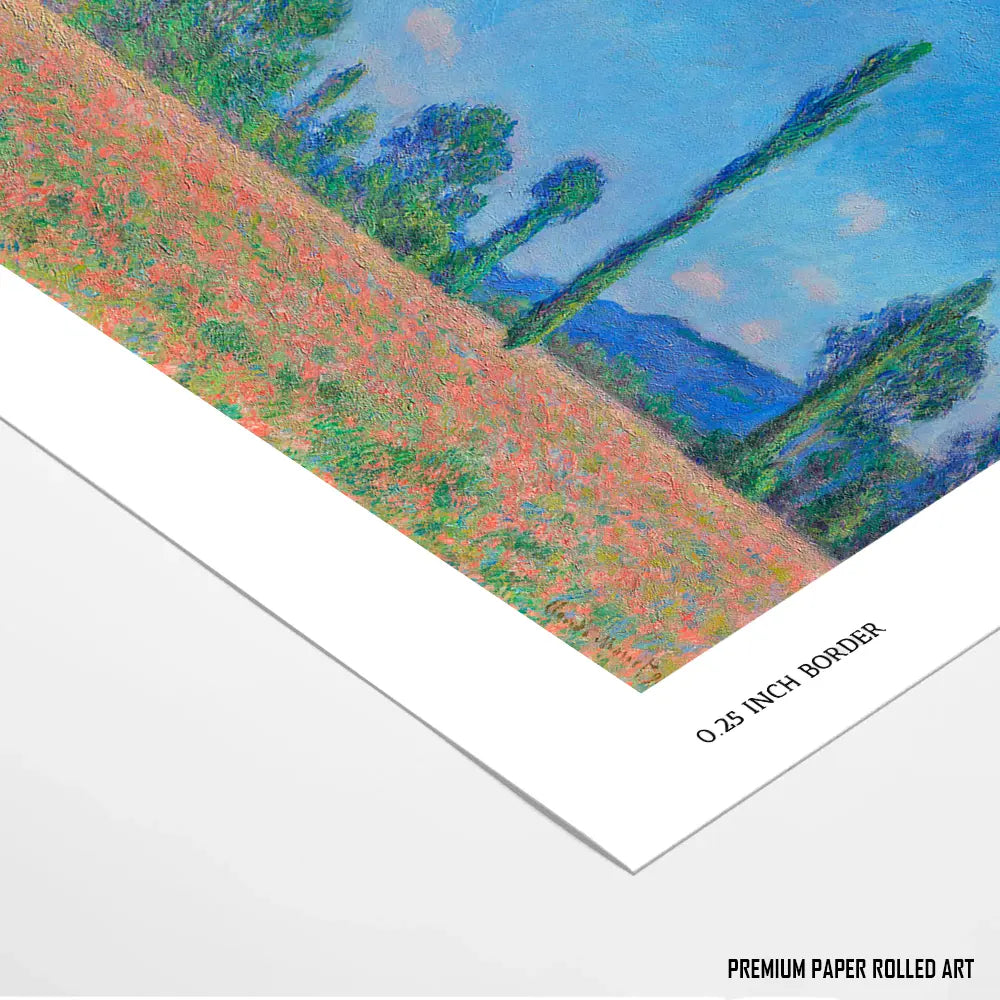 Sunshine and Blooms, Claude Monet Art Painting