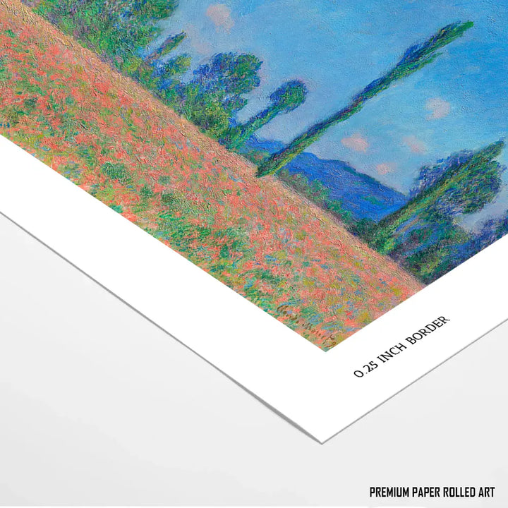 Sunshine and Blooms, Claude Monet Art Painting