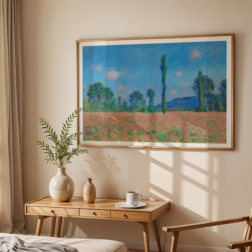 Sunshine and Blooms, Claude Monet Art Painting