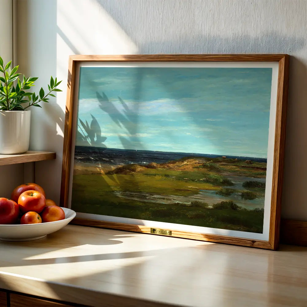 Seascape by Gustave Courbet