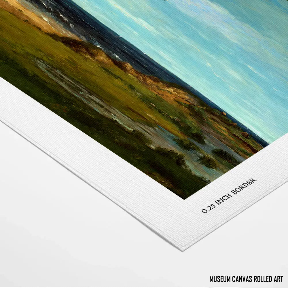 Seascape by Gustave Courbet