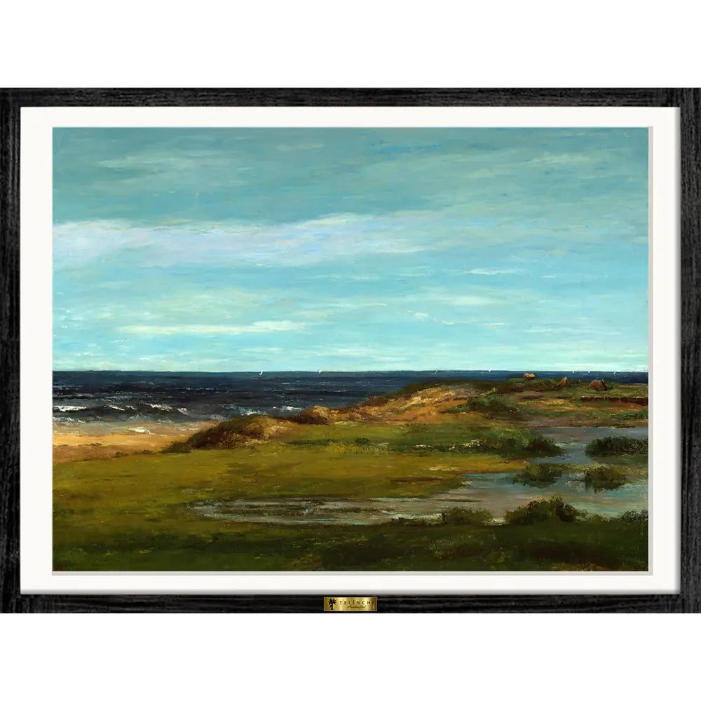 Seascape by Gustave Courbet