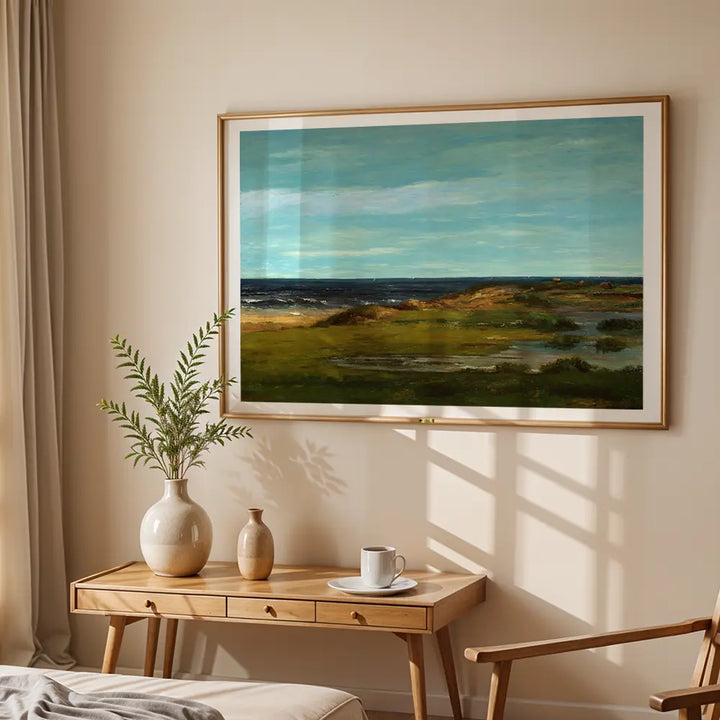 Seascape by Gustave Courbet