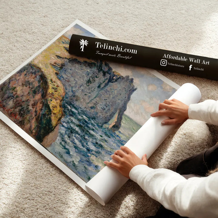 Eternal Shores, Claude Monet Art Painting