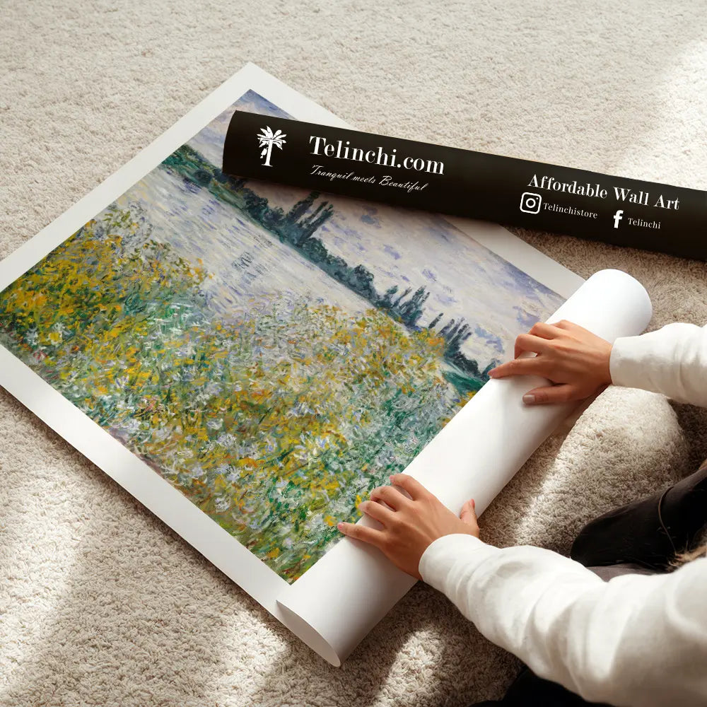 Whispering Willows, Claude Monet Popular Painting