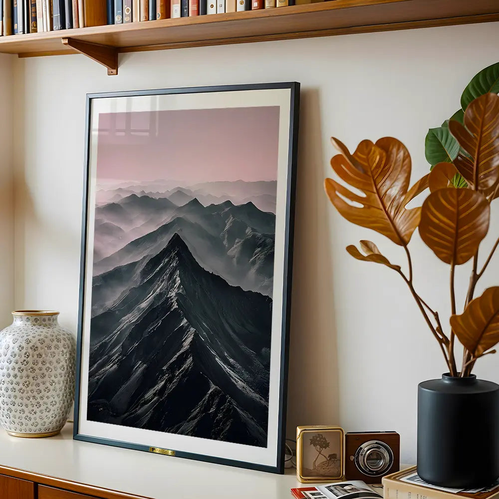 Mist-Shrouded Mountains
