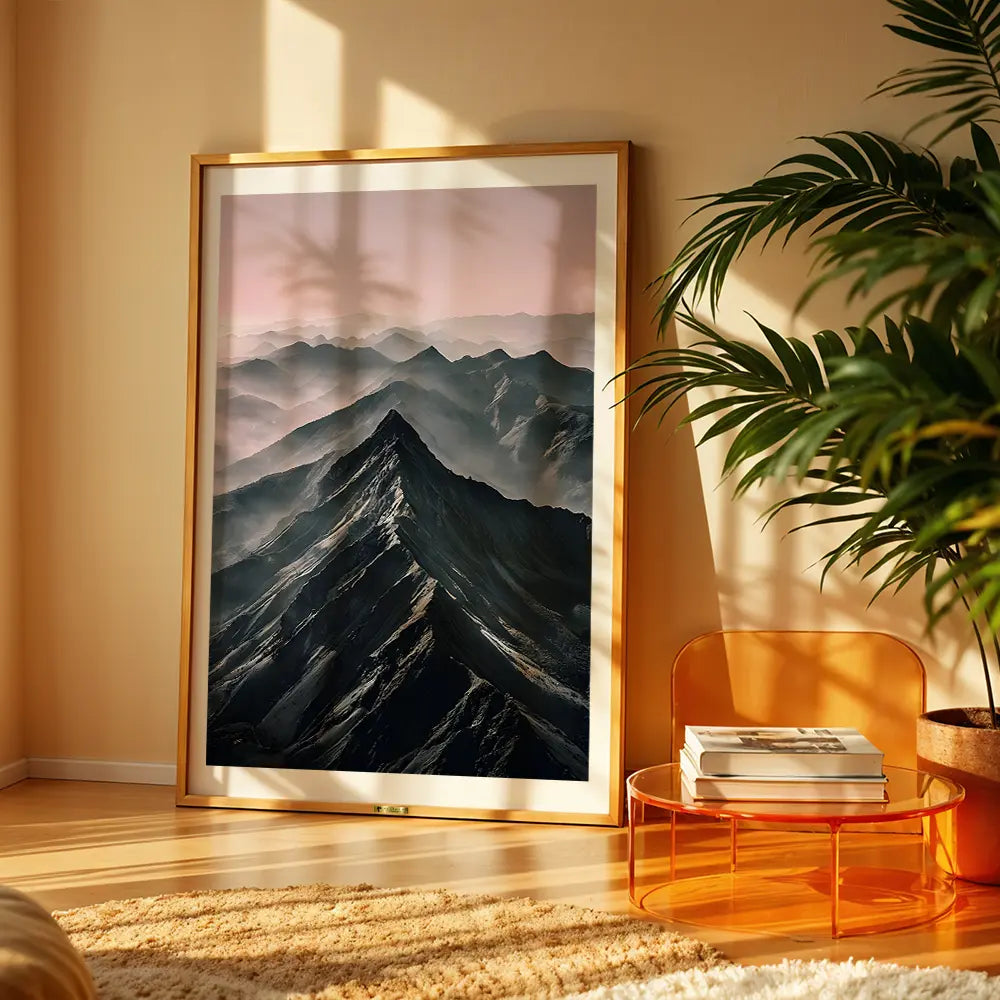 Mist-Shrouded Mountains