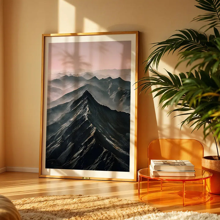 Mist-Shrouded Mountains