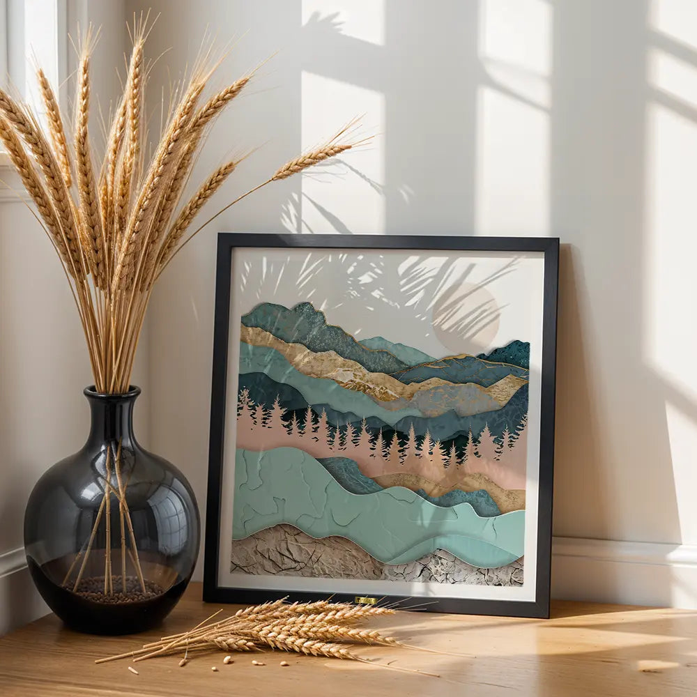 Dreamy Paper Landscape