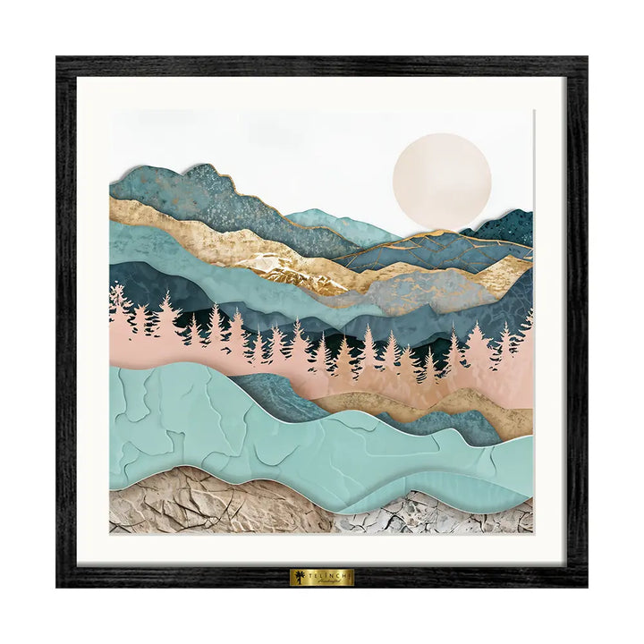 Dreamy Paper Landscape