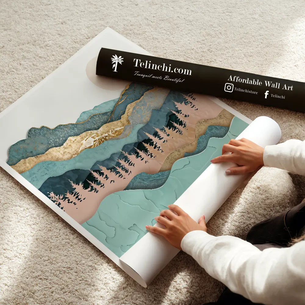 Dreamy Paper Landscape