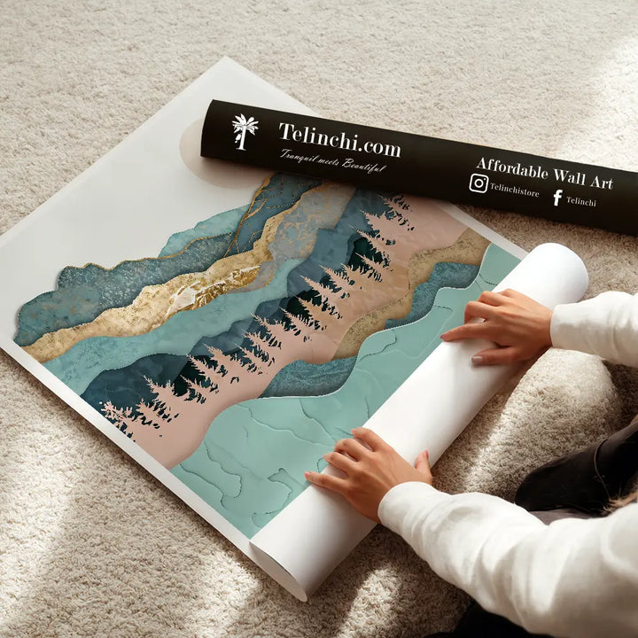 Dreamy Paper Landscape