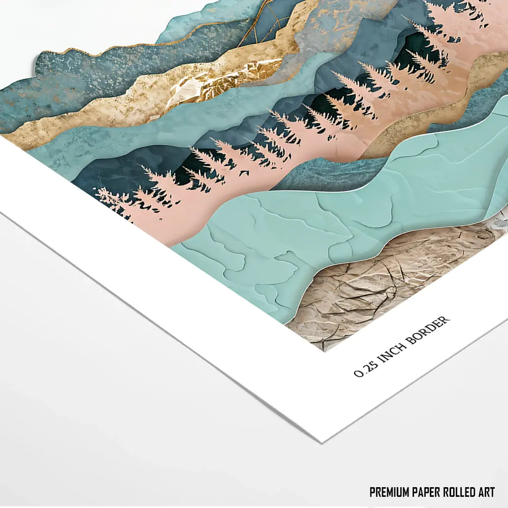 Dreamy Paper Landscape