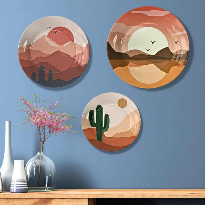 Set of 3 Art Plate