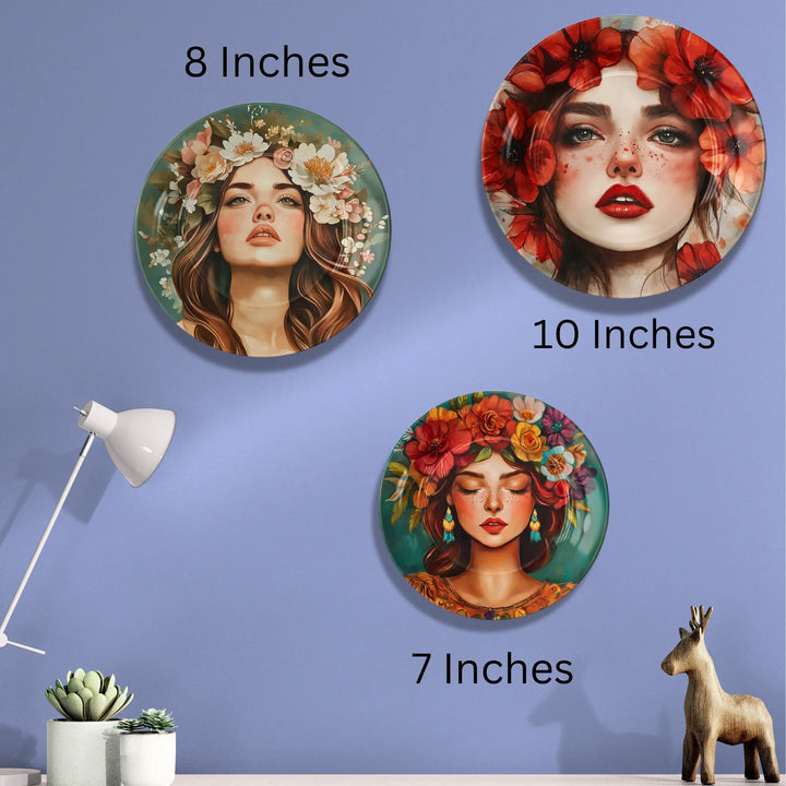 Set of 3 Art Plate
