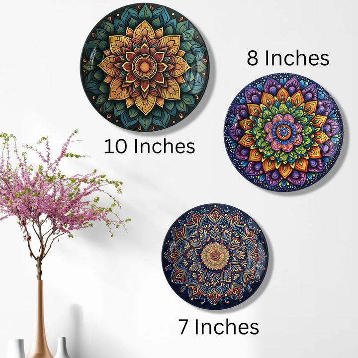 Set of 3 Art Plate