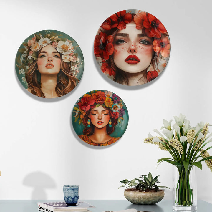 Set of 3 Art Plate