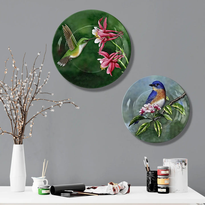 Set of 2 Art Plate
