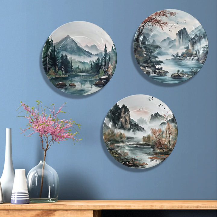 Set of 3 Art Plate
