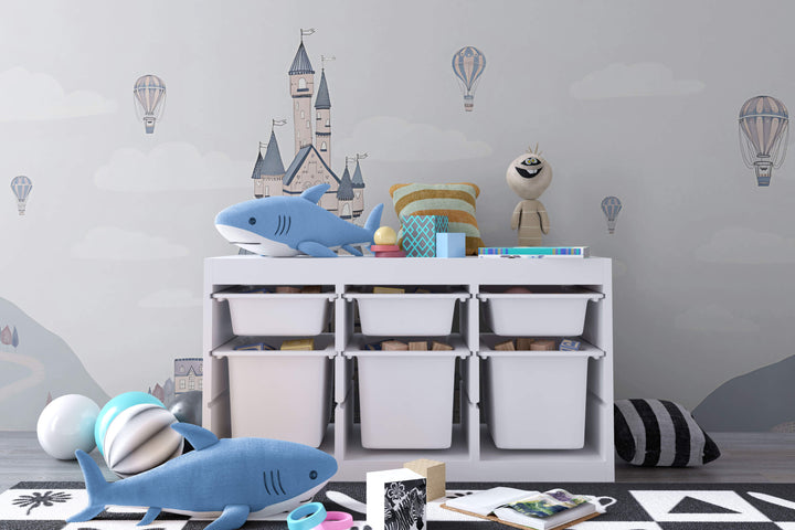 Whimsical Castle in the Sky