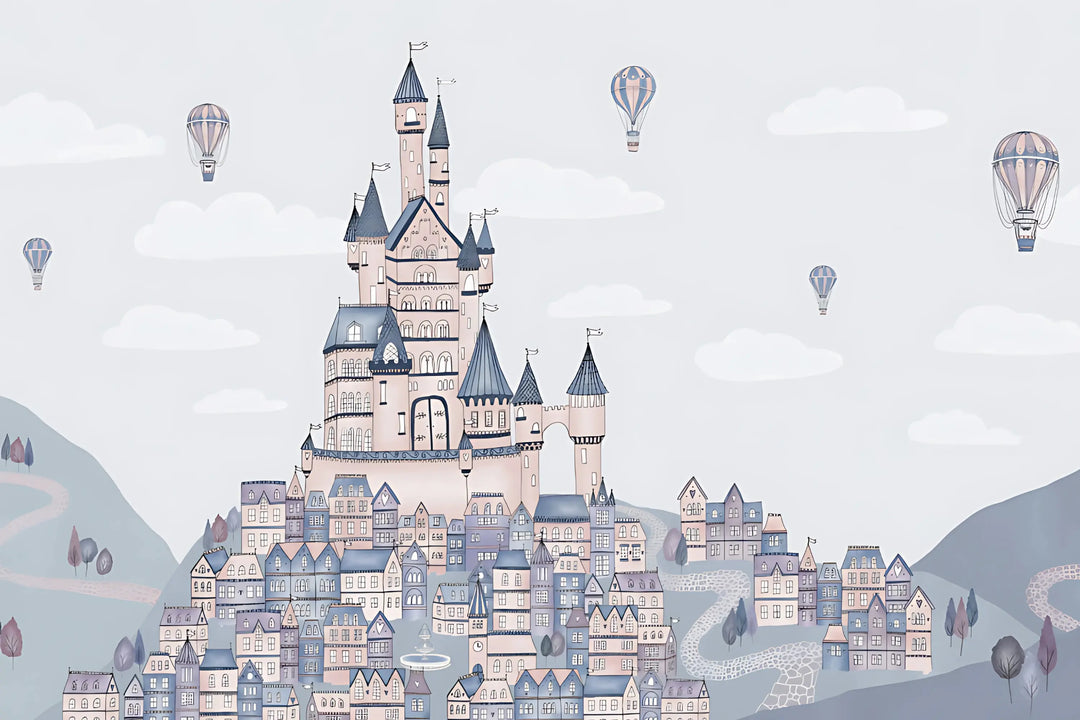Whimsical Castle in the Sky