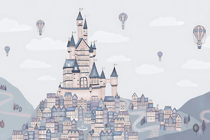 Whimsical Castle in the Sky