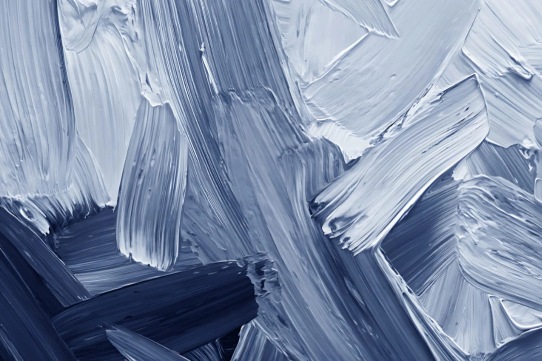 Textured Blue Strokes