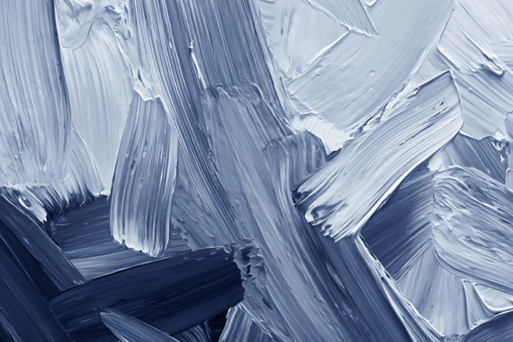 Textured Blue Strokes