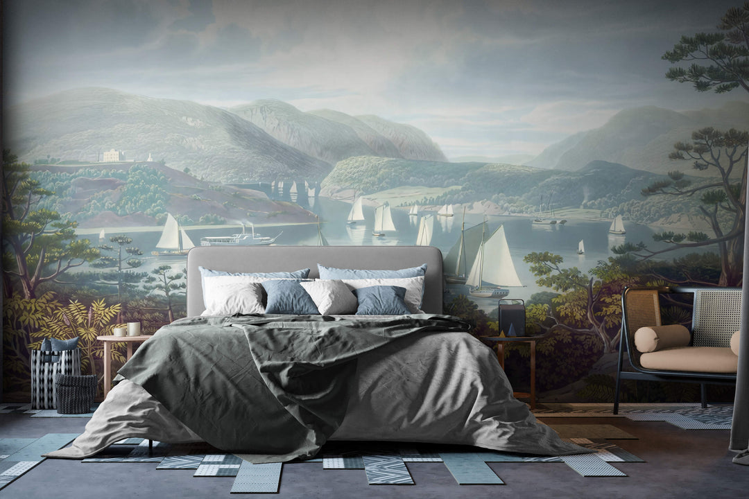 Sailboats on Horizon