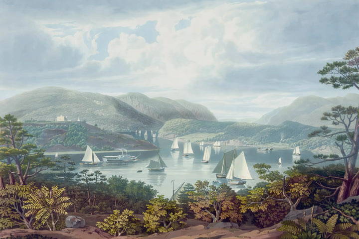 Sailboats on Horizon