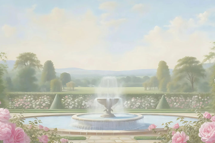 Garden Fountain Bliss