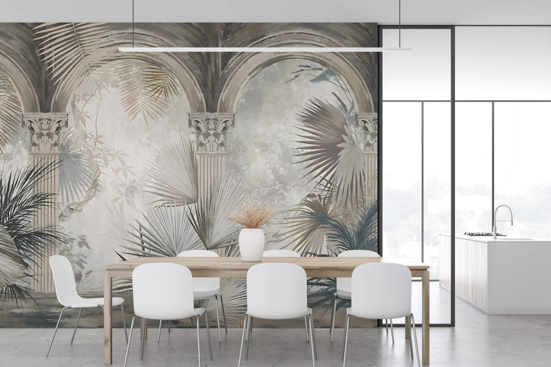 Textured Tropical Arches