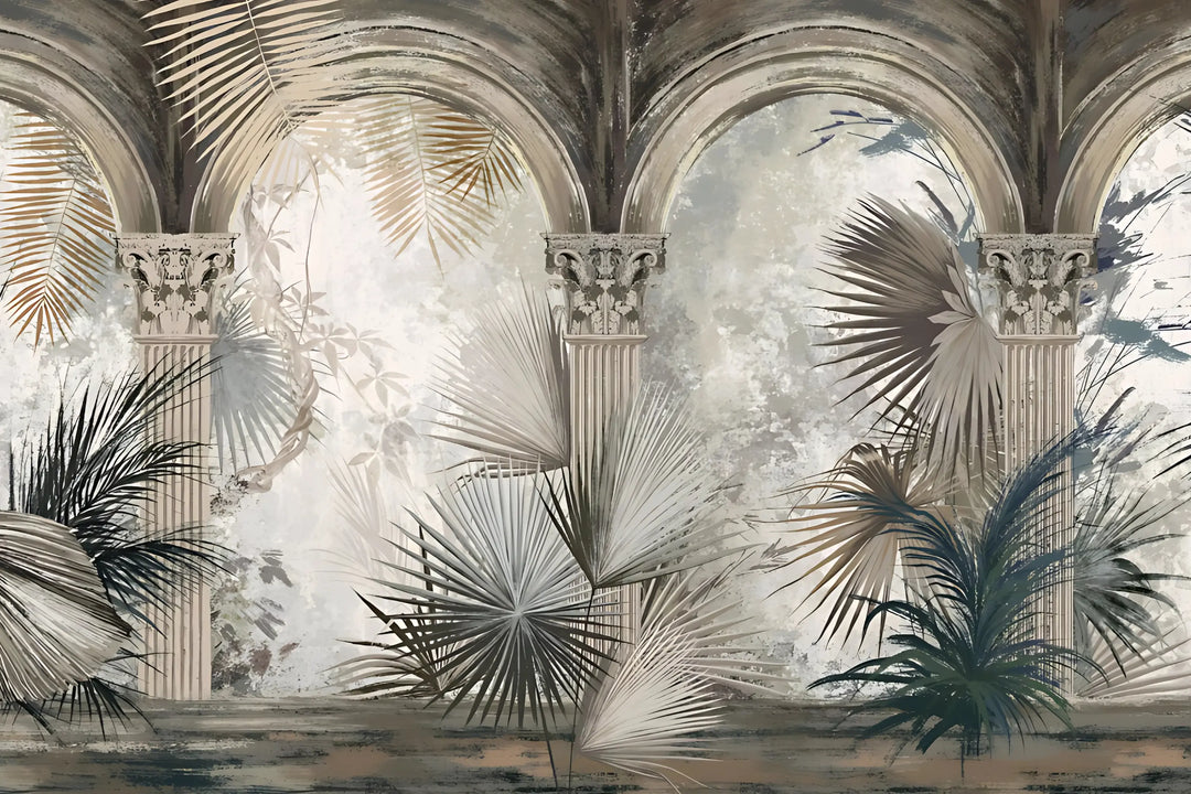 Textured Tropical Arches