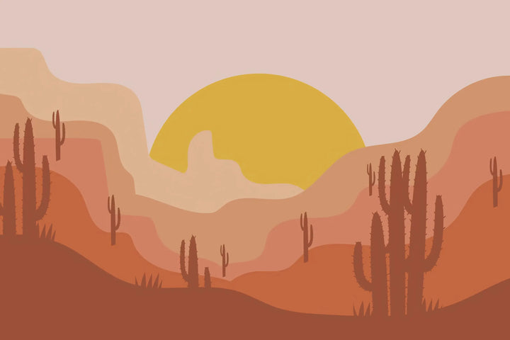 Desert Silhouette Glow