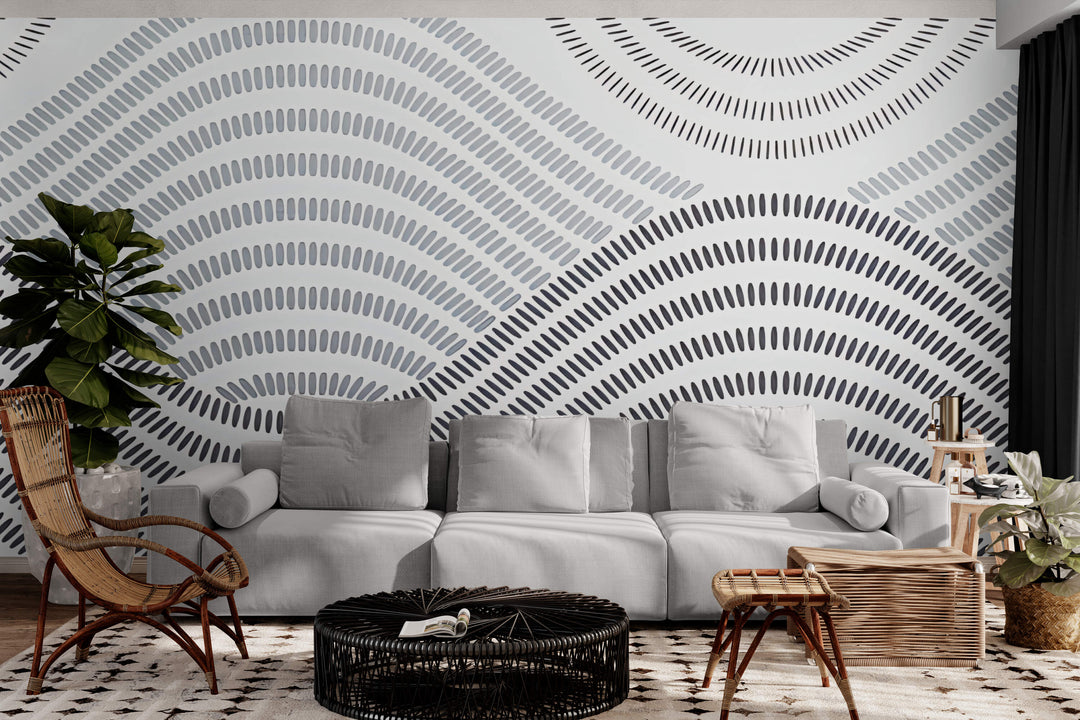 Wavy Geometric Harmony
