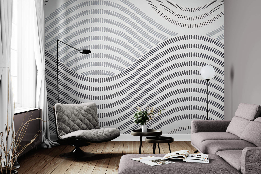 Wavy Geometric Harmony