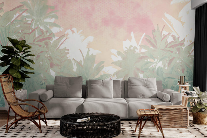 Sunlit Tropical Oasis