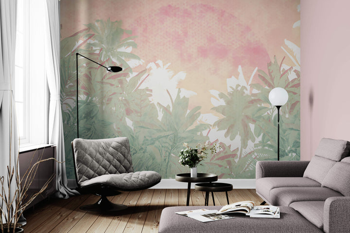 Sunlit Tropical Oasis