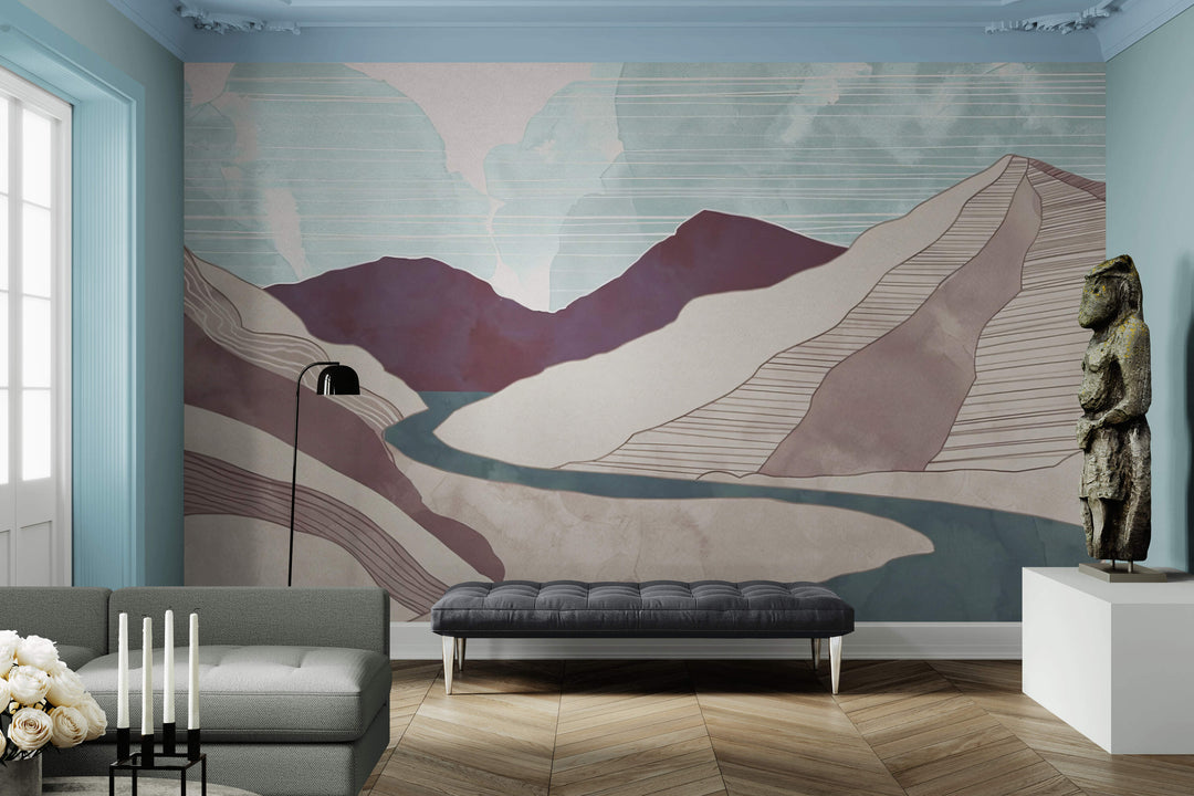 Abstract Mountain Melody