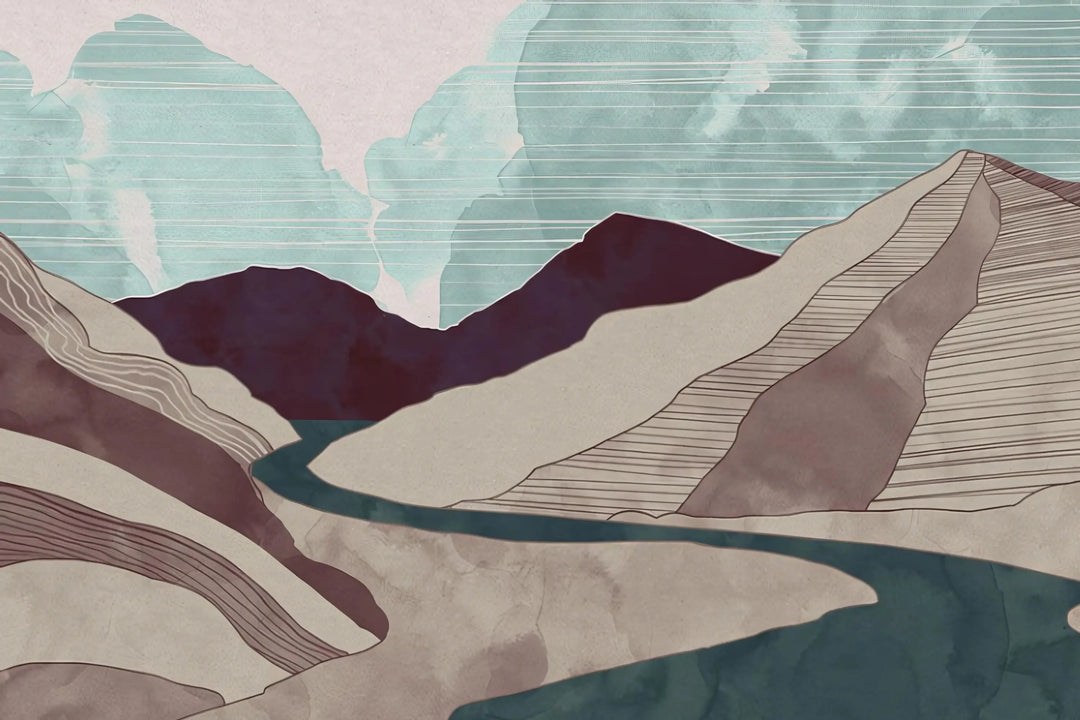 Abstract Mountain Melody