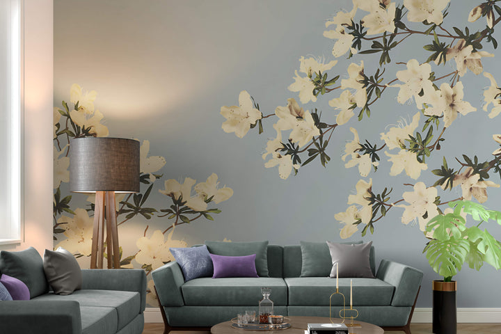 Blossoming Blue Serenity