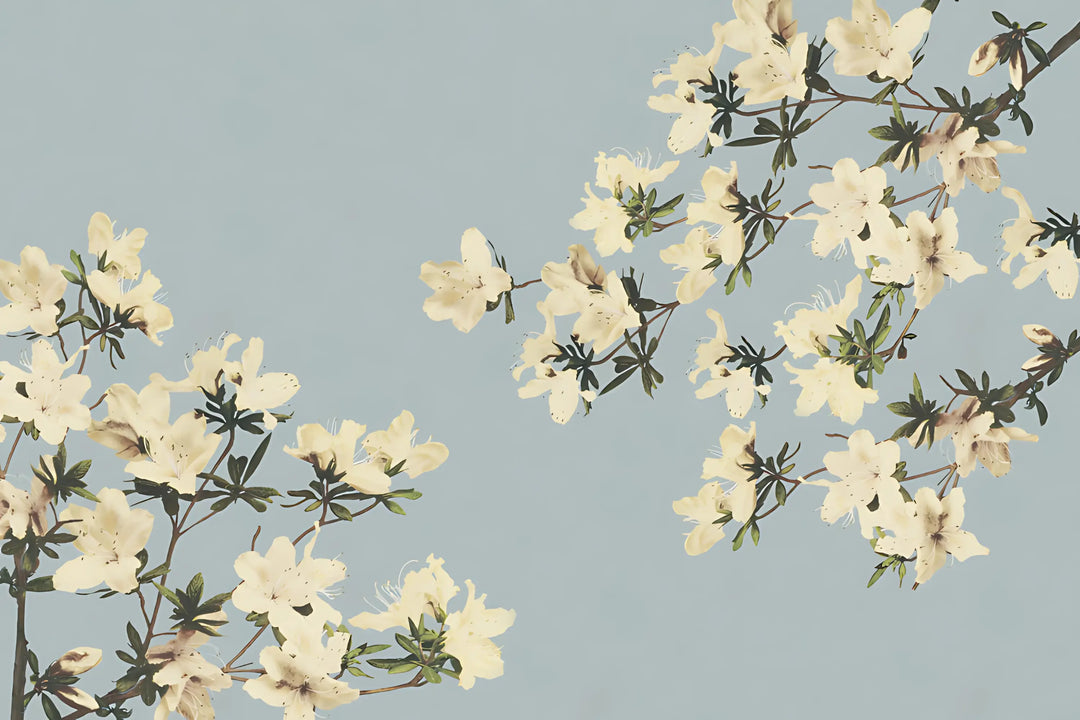 Blossoming Blue Serenity