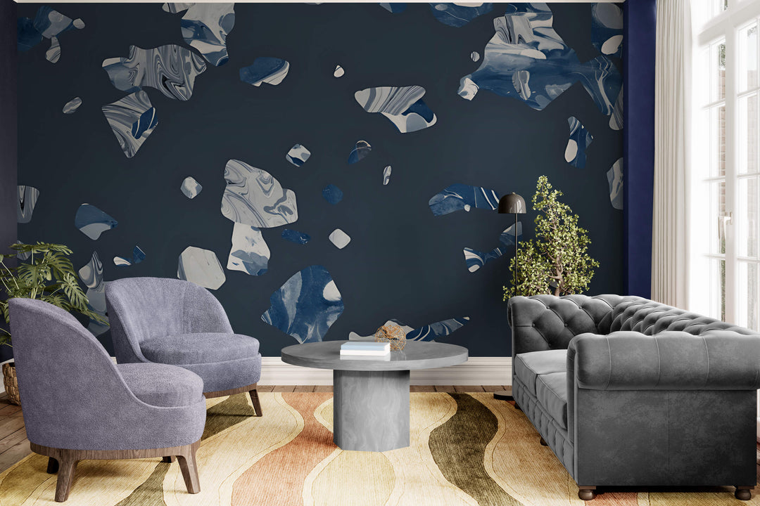 Shattered Dreams in Blue