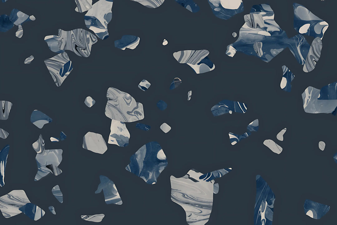 Shattered Dreams in Blue