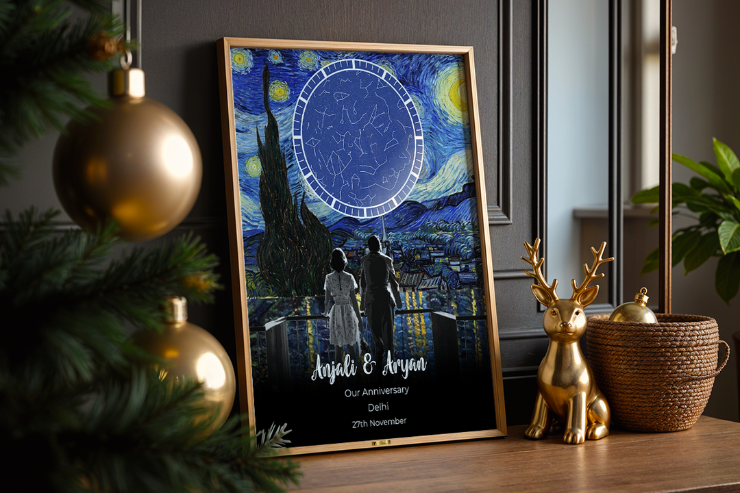 Why Personalized Star Map Are the Most Romantic Christmas Gift for Couple