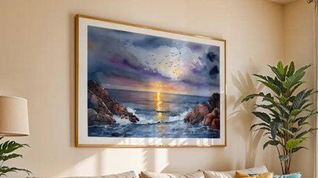 Minimalist Monsoon Decor: How Abstract Wall Art Can Make Your Home Feel Calm, Airy & Uncluttered