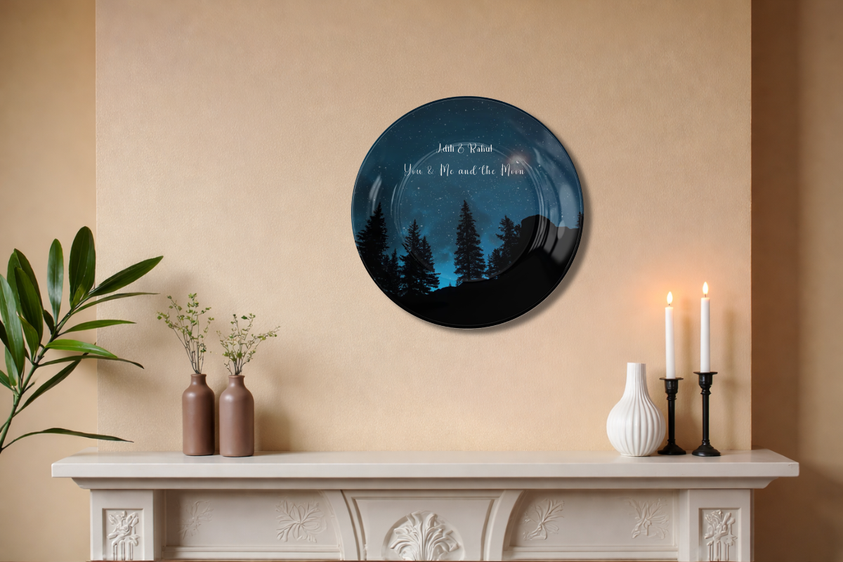 Best Personalized Art Plate for Gifts | Street Map, Star Map & Date ...