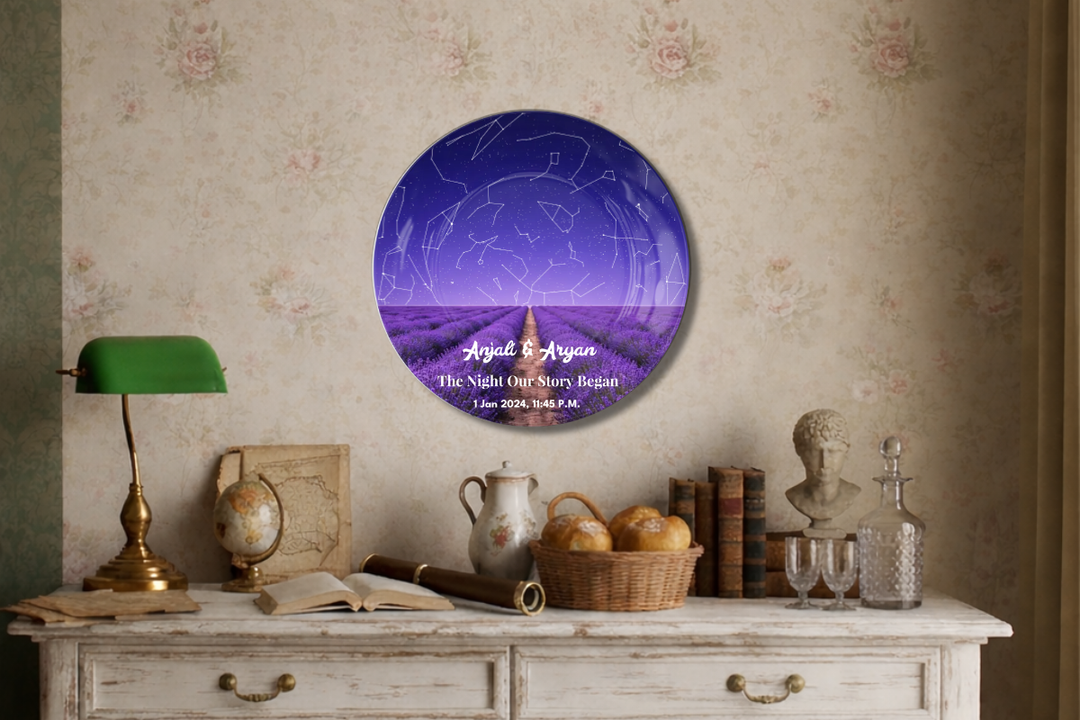 Personalized Art Plates in India: A New Way to Turn Memories Into Wall Decor