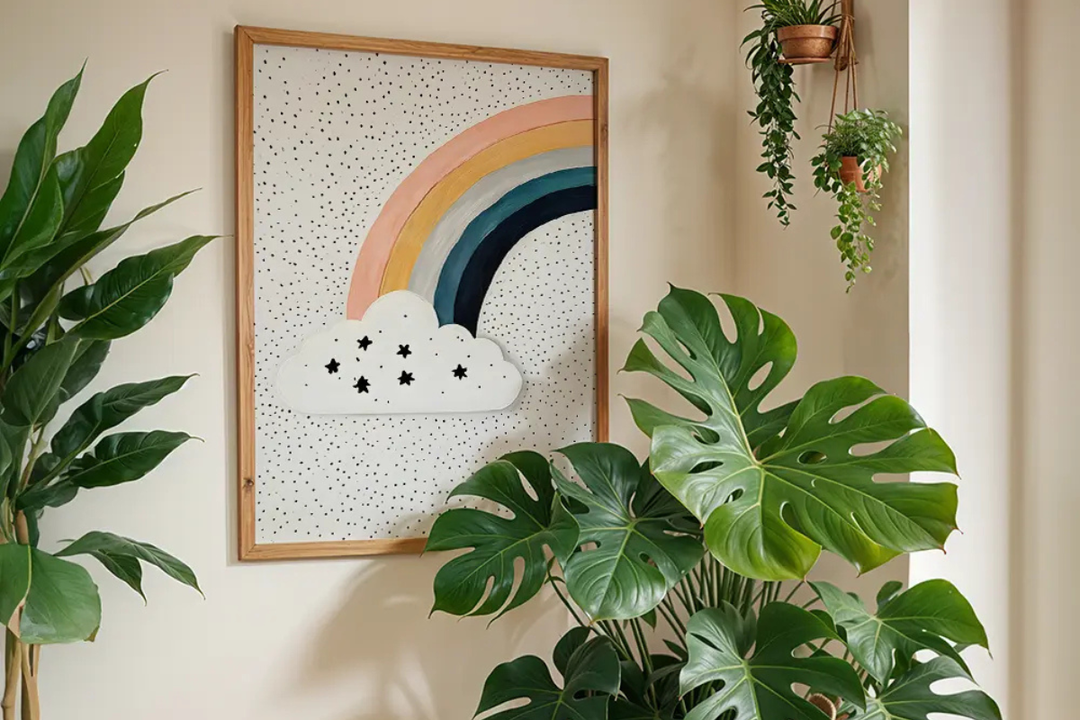 Rainy-Day Kids' Room Makeover: Colourful Wall Art Ideas for a Happy Indoor Space