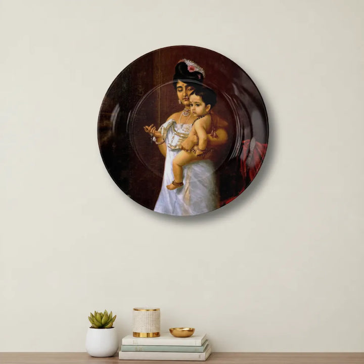 Raja Ravi Varma Mother & Child – Timeless Maternal Love - Telinchi